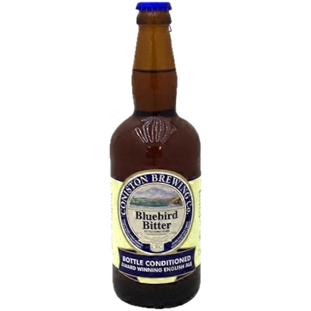 Stowe Public House & Bottle Shop: Coniston Brewing Co. Bluebird Bitter, pale ale with orange fruit aroma and tart hops.