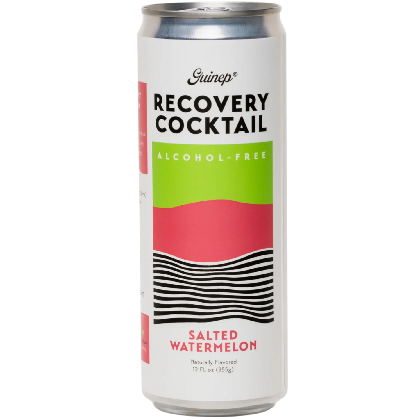 Stowe Public House & Bottle Shop Guinep Recovery Cocktail, alcohol-free, salted watermelon flavor. Clean, calm uplift.