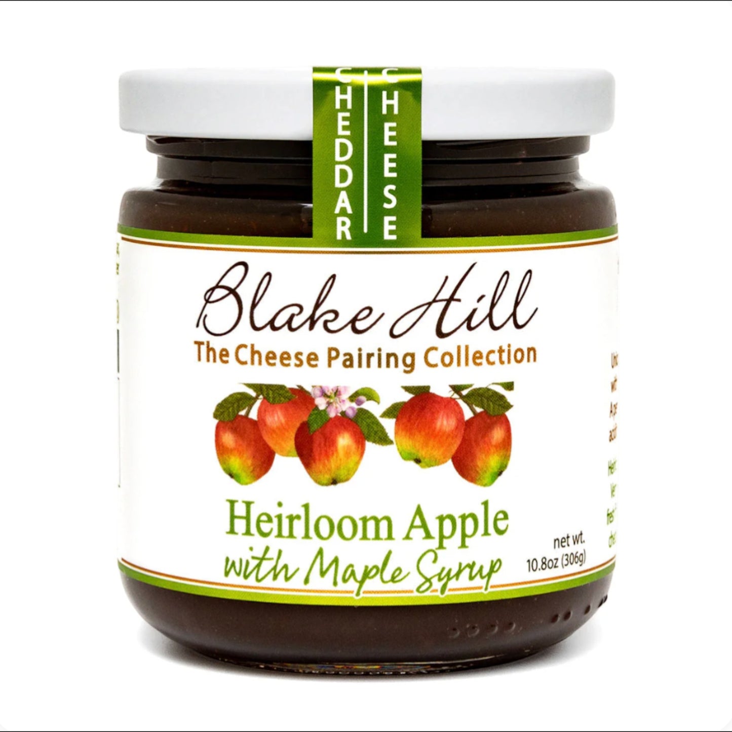 Stowe Public House & Bottle Shop Blake Hill Heirloom Apple with Maple Syrup jam, featuring tart apples and Vermont maple syrup.
