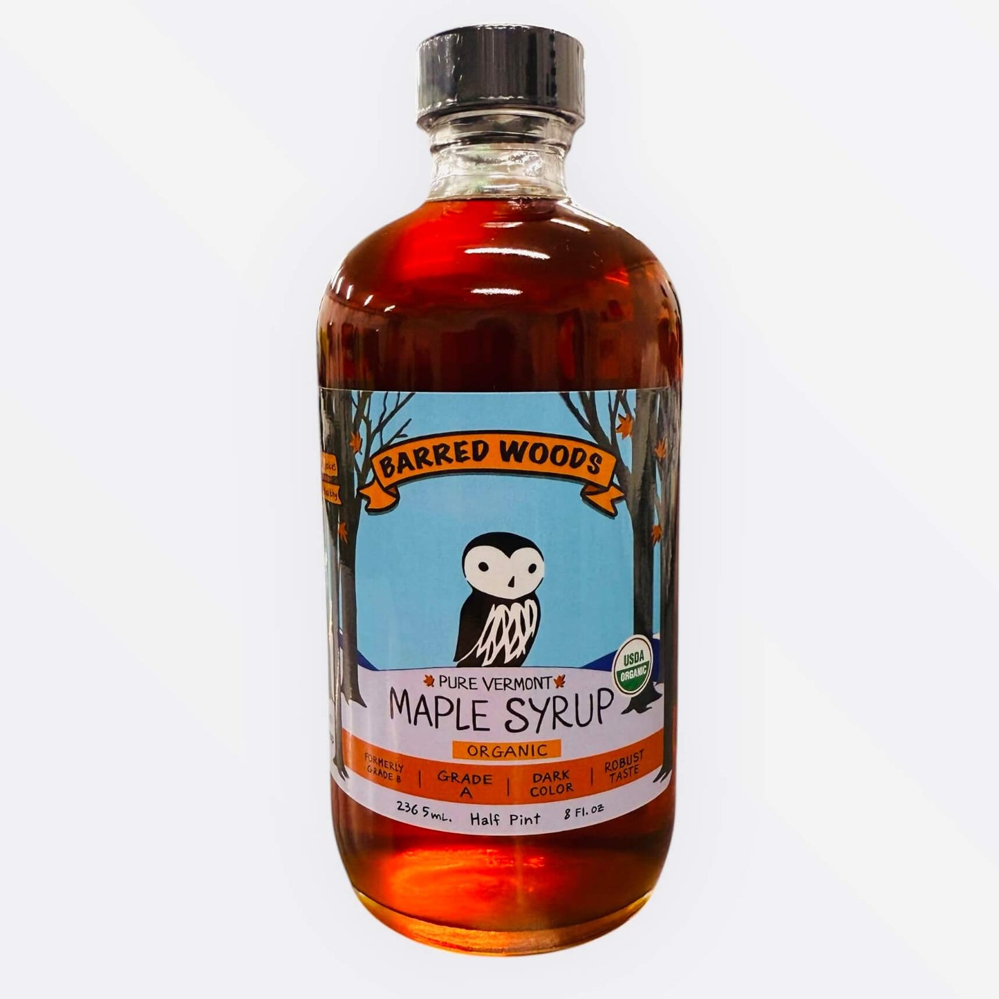 Barred Woods Pure Vermont Organic Maple Syrup