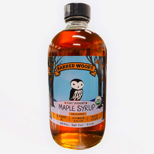 Barred Woods Pure Vermont Organic Maple Syrup