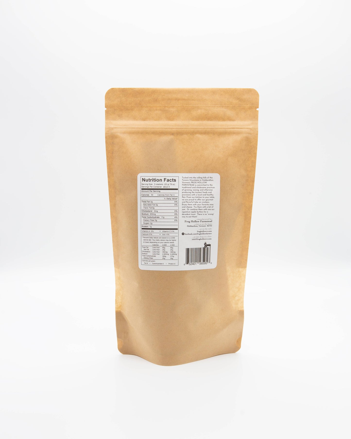 Frog Hollow Farm, Nettle & Honey Crackers