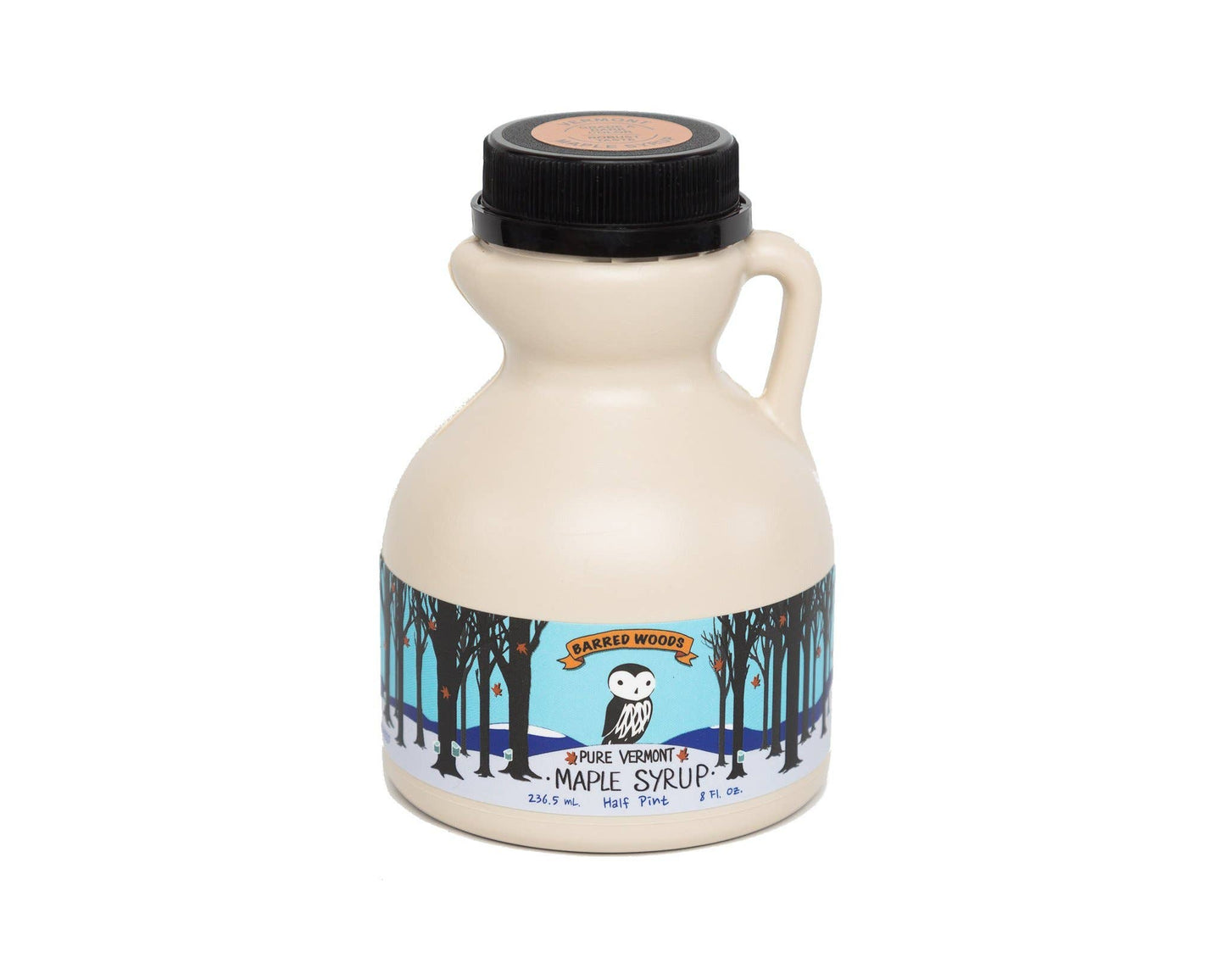 Barred Woods Pure Organic Vermont Maple Sugar (5 oz Shaker Jar)