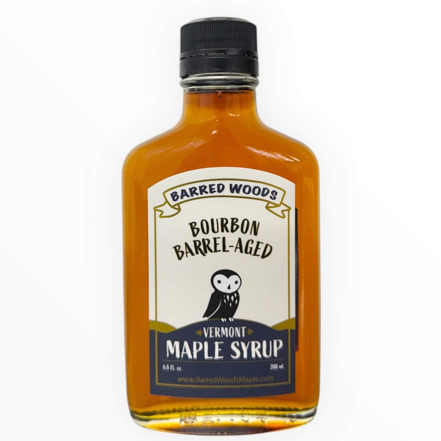 Barred Woods Bourbon Barrel Aged Vermont Maple Syrup