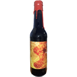 Stowe Public House: Põhjala A Ton of Honey Cellar Series imperial stout, barrel-aged with Estonian honey. Dark bottle with red wax seal.
