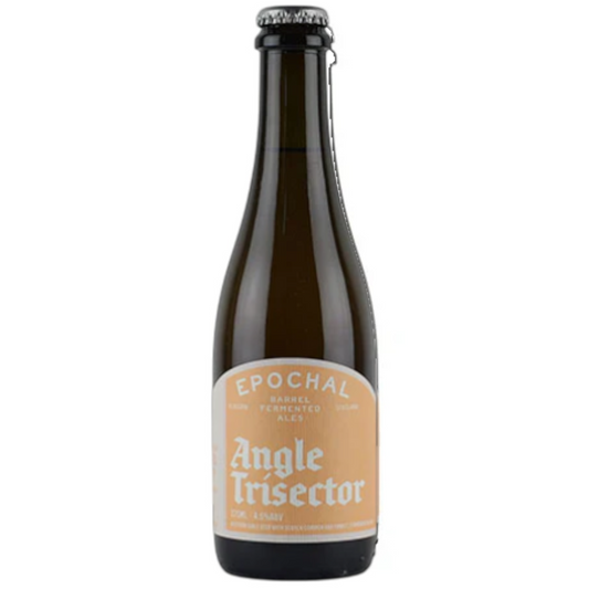 Stowe Public House & Bottle Shop Angle Trisector barrel fermented ale, 4.5% ABV, Scottish table beer.