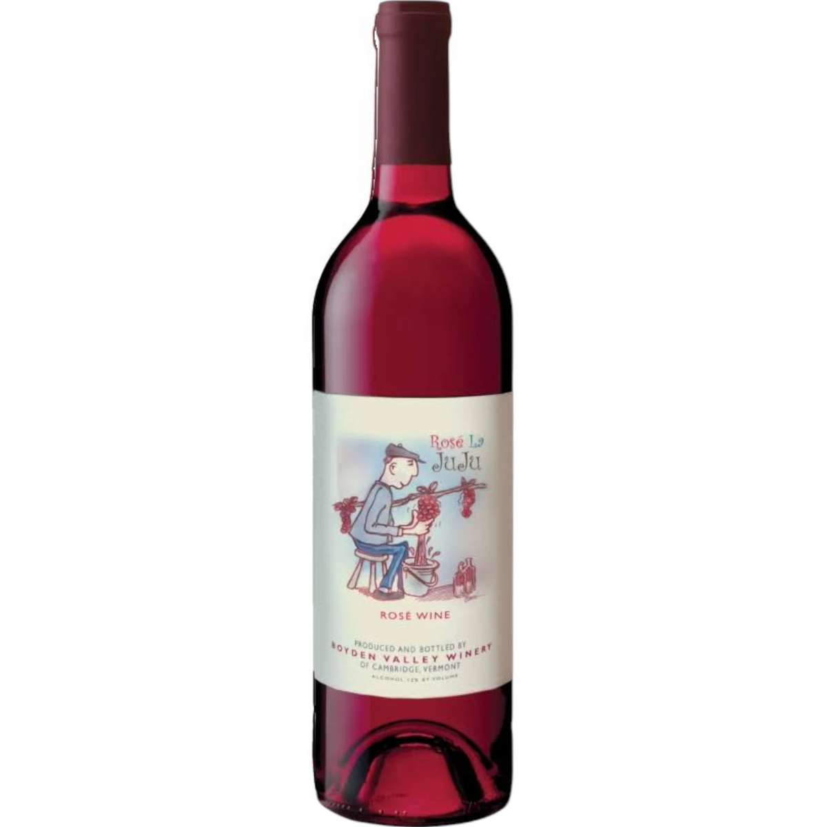 Stowe Public House & Bottle Shop Boyden Valley Winery Rosé La JuJu dry French-style rosé wine in a glass bottle