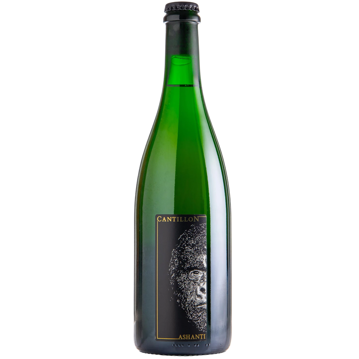 Stowe Public House & Bottle Shop Brasserie Cantillon Ashanti lambic beer bottle with black gorilla label
