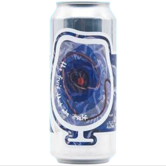 Stowe Public House & Bottle Shop Foam Brewers The Fruit That Ate Itself IPA can with abstract blue label art