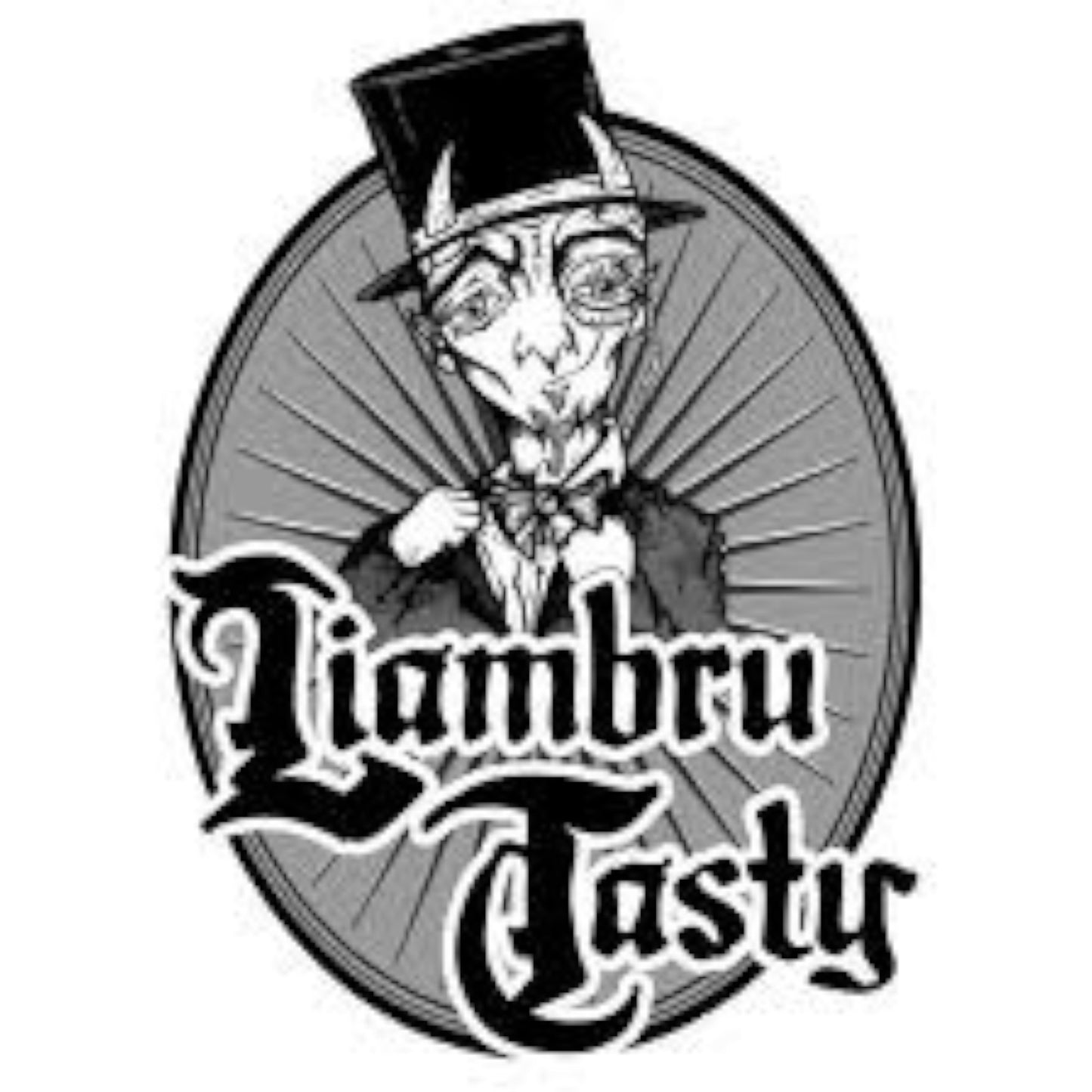 Stowe Public House & Bottle Shop Liambru Ale Company Van Wicked IPA black and white logo with a dapper gentleman