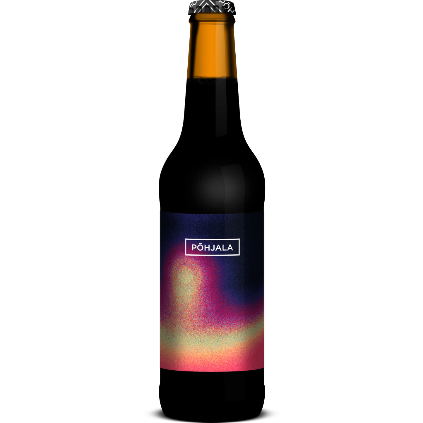 Stowe Public House & Bottle Shop Põhjala Öö Raspberry Baltic Porter beer bottle with a vibrant, colorful label.