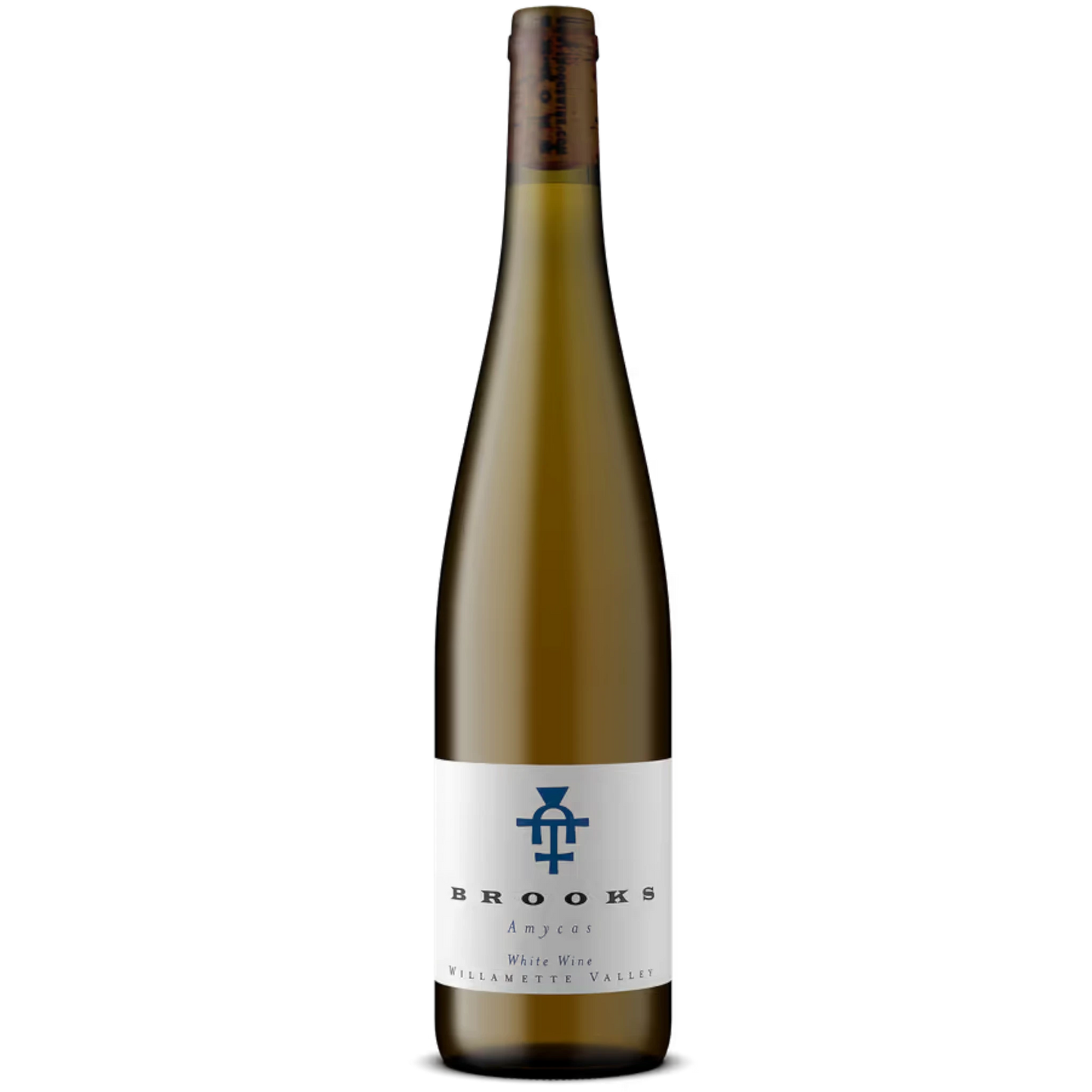 Stowe Public House & Bottle Shop: Brooks Amycas white wine bottle from Willamette Valley. Dry, zippy, aromatic notes of lychee, peach, jasmine, mandarin.