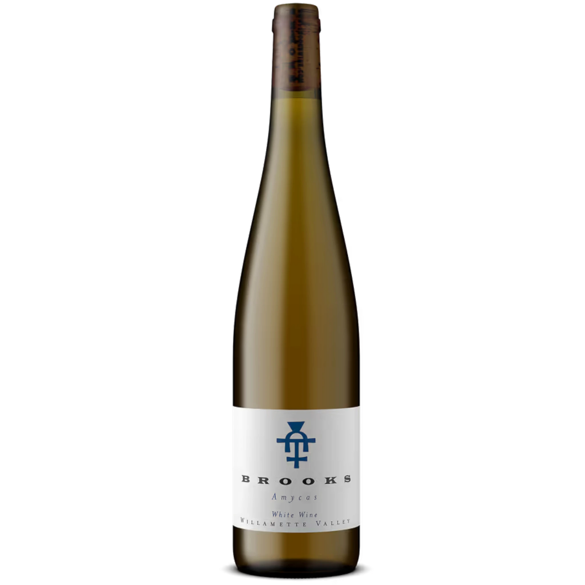 Stowe Public House & Bottle Shop: Brooks Amycas white wine bottle from Willamette Valley. Dry, zippy, aromatic notes of lychee, peach, jasmine, mandarin.