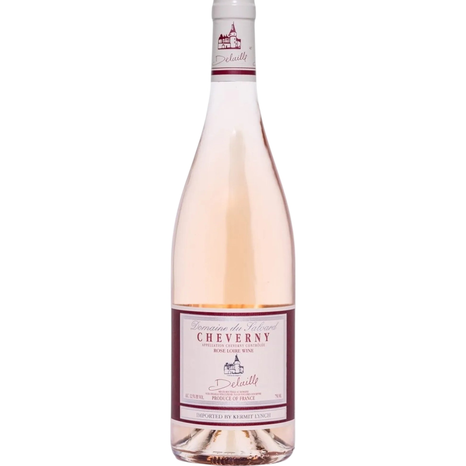Stowe Public House & Bottle Shop Domaine Du Salvard Cheverny Rosé, a pale salmon-pink French rosé wine with notes of strawberry and citrus.