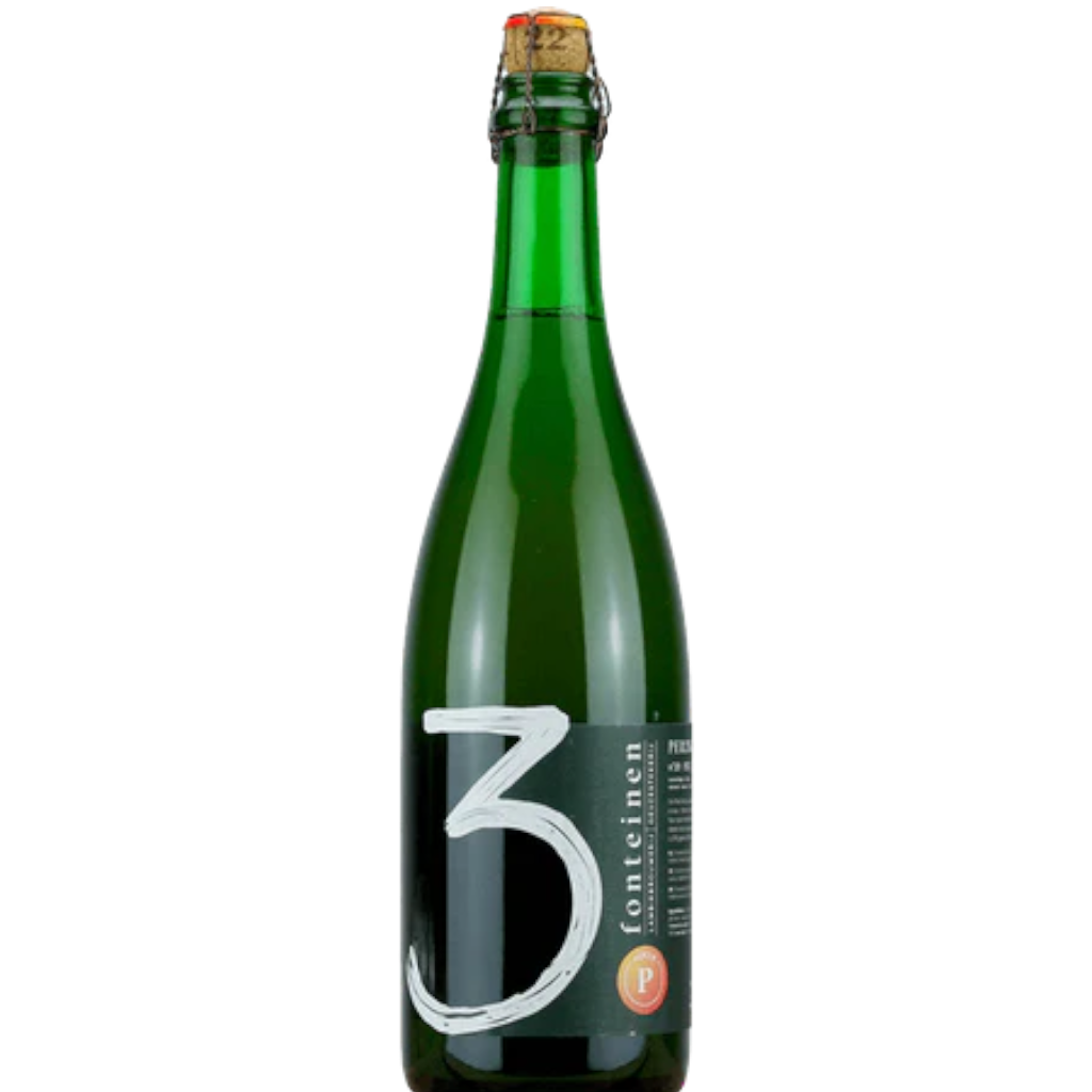 Stowe Public House & Bottle Shop Drie Fonteinen Perzik Geel lambic beer with yellow peaches, 384g/L fruit, 24-month aged.