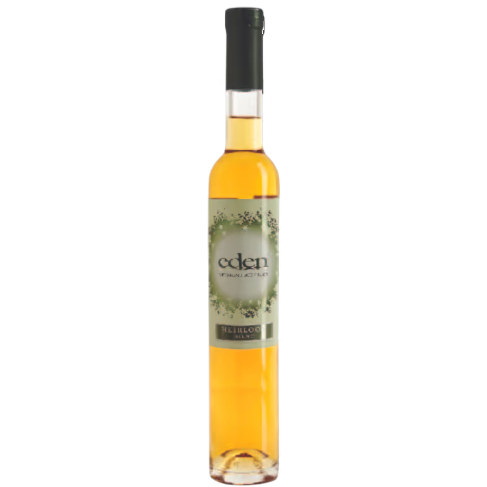 Stowe Public House & Bottle Shop Eden Ciders Heirloom Blend Ice Cider, a sweet dessert cider with notes of baked apple, pineapple, and citrus.