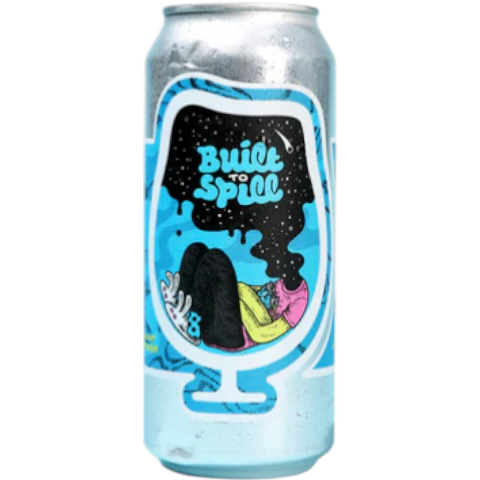 Stowe Public House & Bottle Shop Foam Brewers Built to Spill beer can with citrus, pineapple, and tangerine tasting notes.
