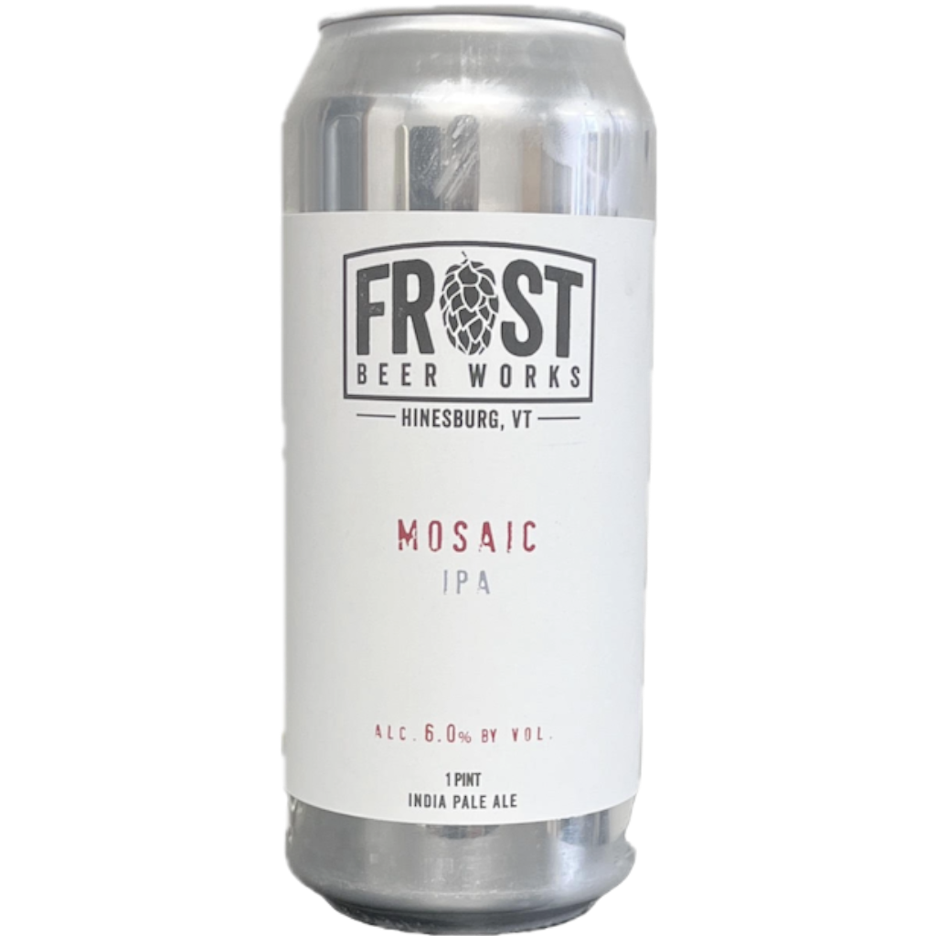 Stowe Public House & Bottle Shop Frost Beer Works Mosaic IPA 1 pint can, 6.0% ABV.