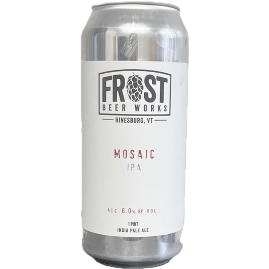 Stowe Public House & Bottle Shop Frost Beer Works Mosaic IPA 1 pint can, 6.0% ABV.