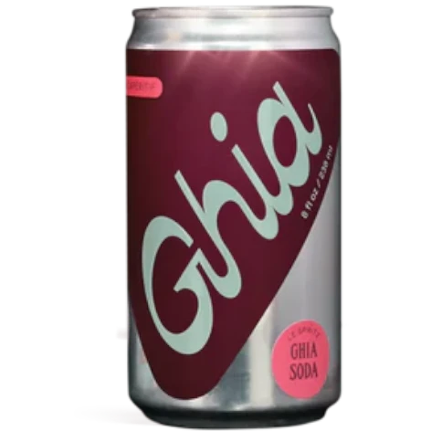 Stowe Public House & Bottle Shop Ghia Le Spritz OG non-alcoholic aperitif can. Earthy, citrusy, herbal notes.