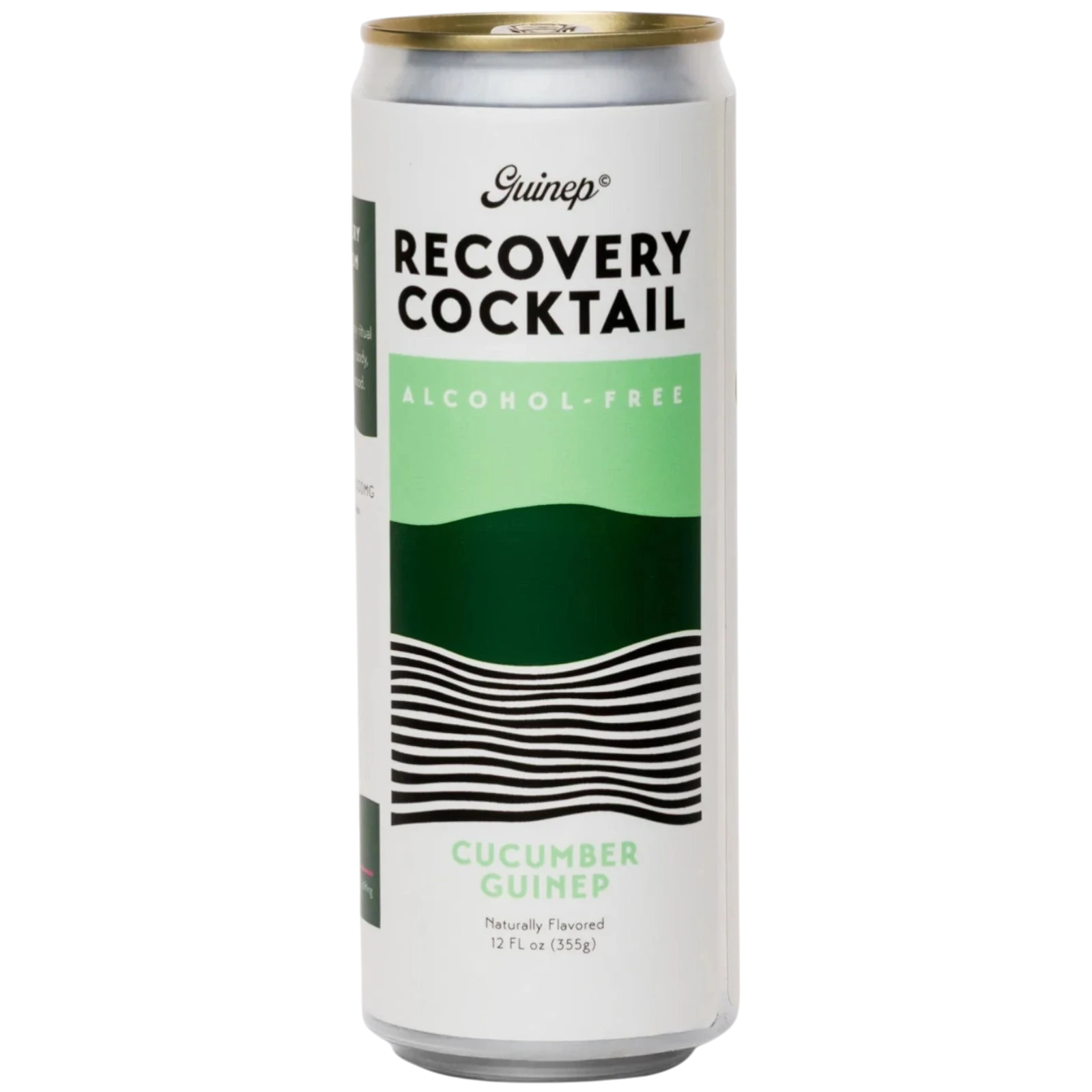 Stowe Public House & Bottle Shop Guinep Recovery Cocktail, alcohol-free, cucumber guinep flavor. Refreshing functional beverage.