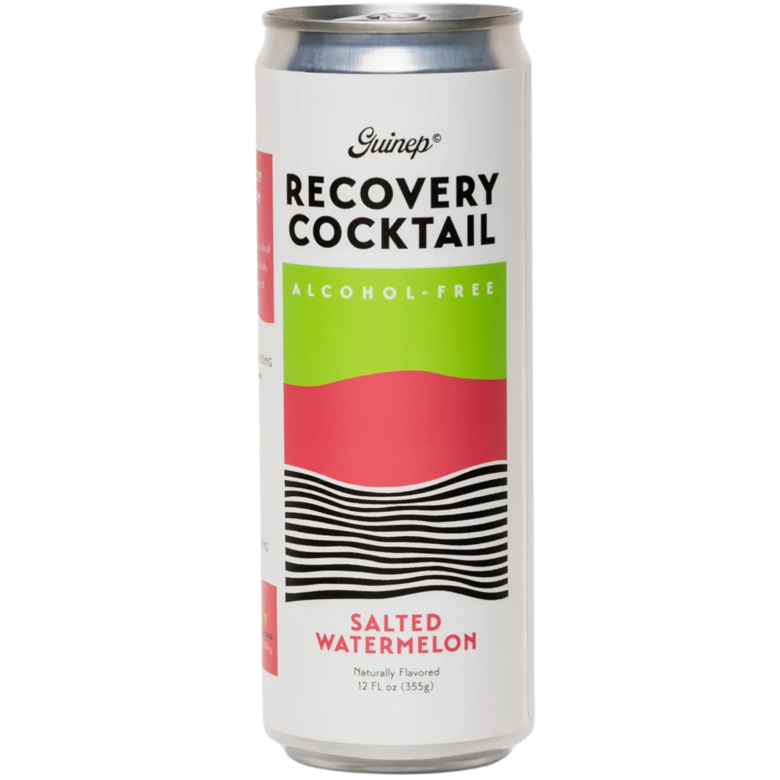 Stowe Public House & Bottle Shop Guinep Recovery Cocktail, alcohol-free, salted watermelon flavor. Clean, calm uplift.