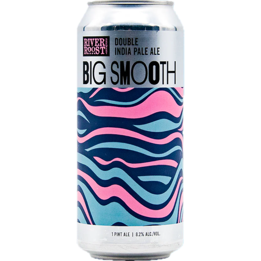 Stowe Public House & Bottle Shop River Roost Brewery Big Smooth Double IPA with Citra and Galaxy hops, 8.2% ABV.