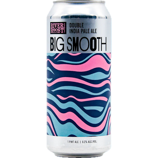Stowe Public House & Bottle Shop River Roost Brewery Big Smooth Double IPA with Citra and Galaxy hops, 8.2% ABV.