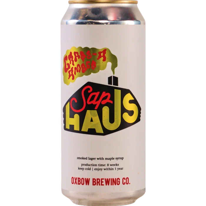 Stowe Public House & Bottle Shop Sap Haus smoked dark lager with maple syrup, notes of toffee and campfire.