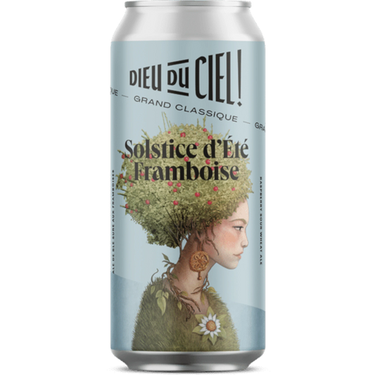 Stowe Public House & Bottle Shop Dieu du Ciel! Solstice d'Eté Framboise raspberry sour wheat ale can