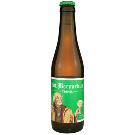 Stowe Public House & Bottle Shop: St. Bernardus Tripel Abbey Ale, a blonde beer with golden hue, floral and fruity notes, and a light character.
