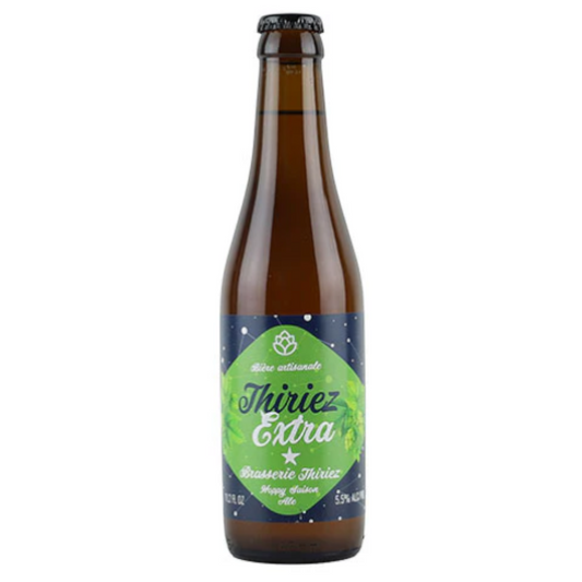 Stowe Public House & Bottle Shop Thiriez Extra Hoppy Saison Ale, 5.5% ABV, 12oz bottle.