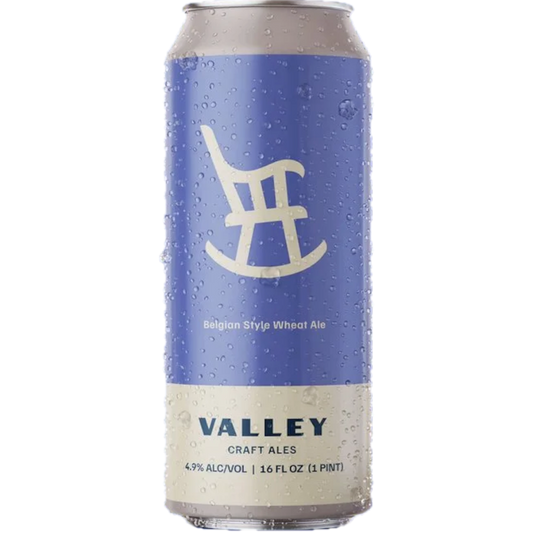 Stowe Public House & Bottle Shop Valley Craft Ales Deck Life Belgian Wit can with coriander and orange peel notes.