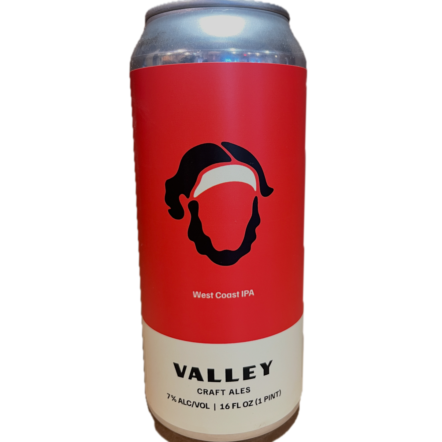 Stowe Public House & Bottle Shop: Valley Craft Ales 77 Walton West Coast IPA can with red and white design featuring a black silhouette.
