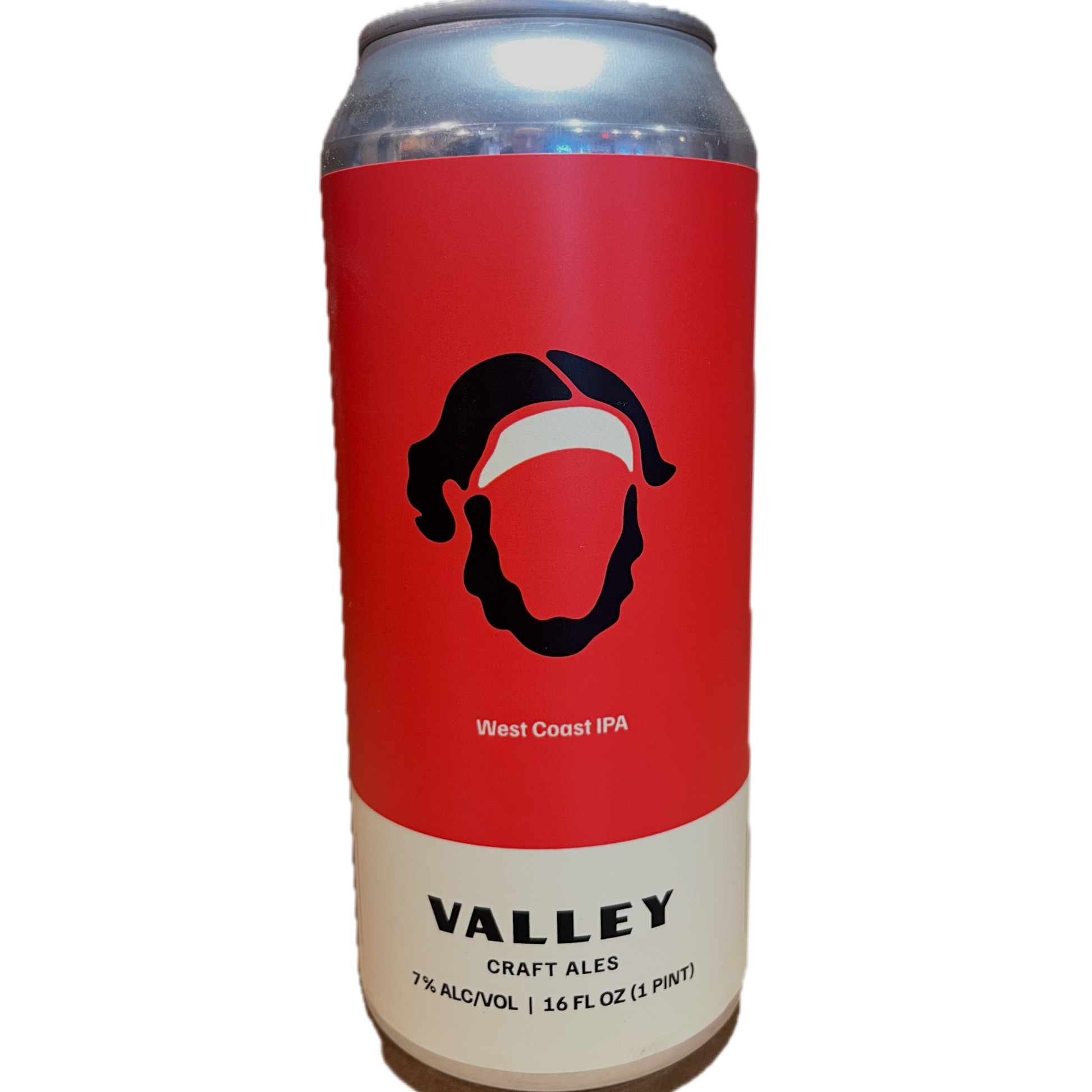 Stowe Public House & Bottle Shop: Valley Craft Ales 77 Walton West Coast IPA can with red and white design featuring a black silhouette.