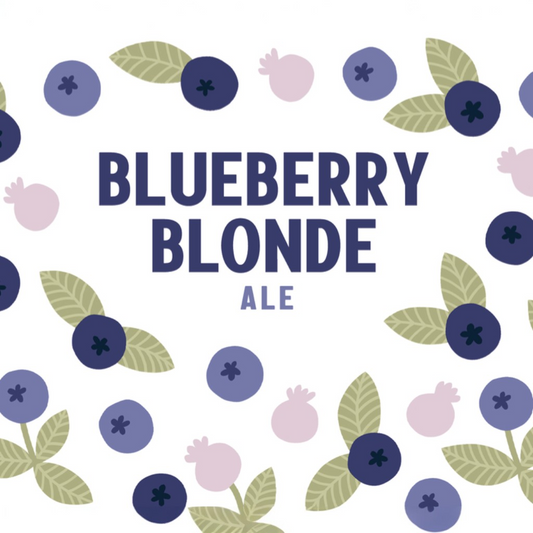 Stowe Public House & Bottle Shop Rutland Beer Works Blueberry Blonde Ale with real blueberry purée and wheat flavors.